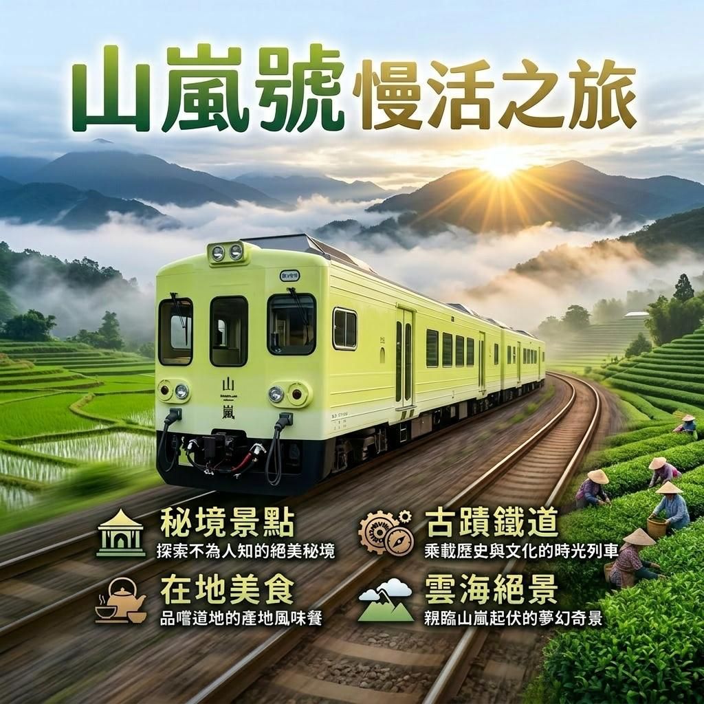 山嵐號慢活列車